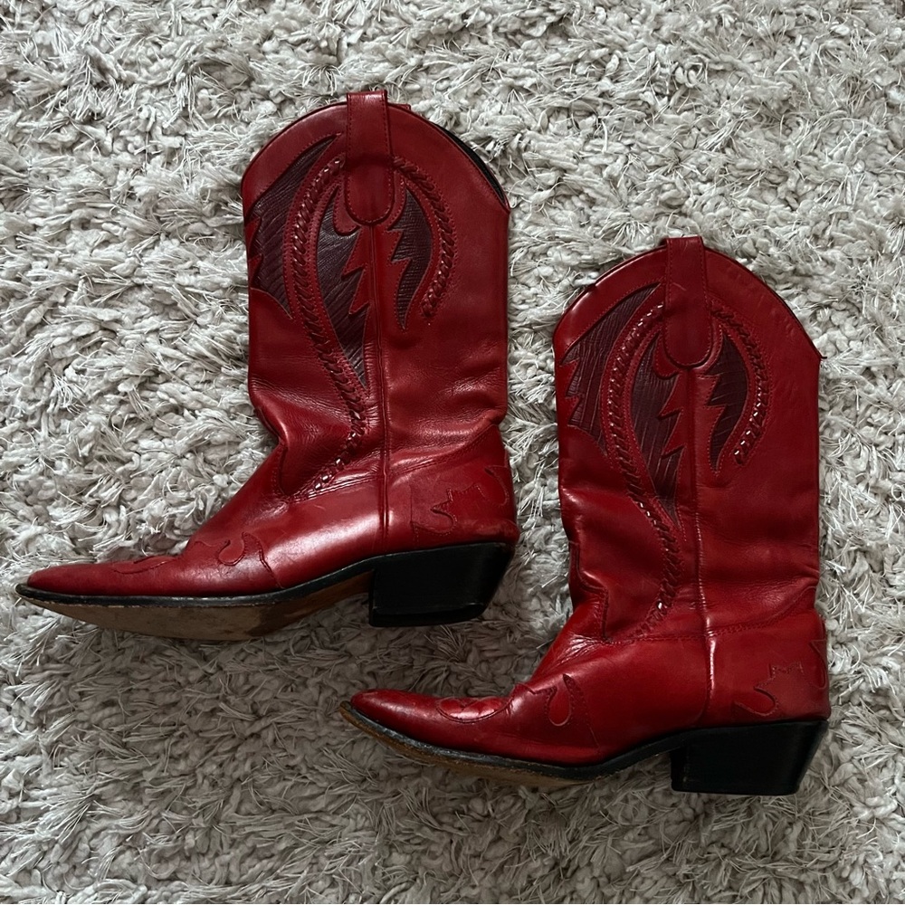 vintage wild pair brazilian cowboy boots